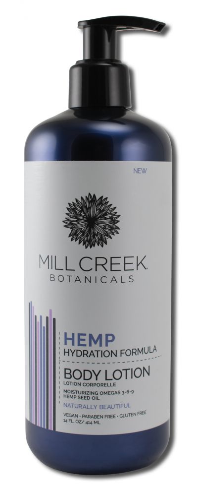 Mill Creek Body Care Hemp Body Lotion 14 oz