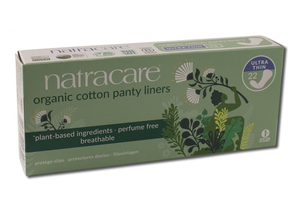 Natracare Cool Comfort Pads And Shields Ultra Thin Panty Liners 22 ct