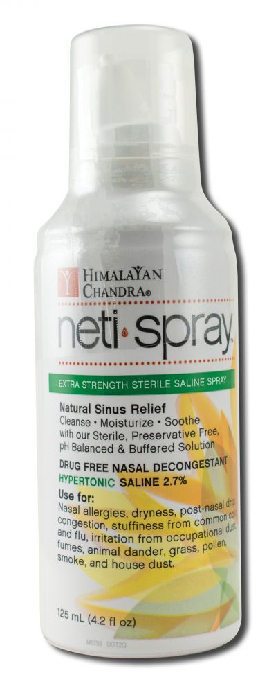 Neilmed Pharmaceuticals Neti Mist Neti Spray Extra Strength Sterile Saline 4.2 oz