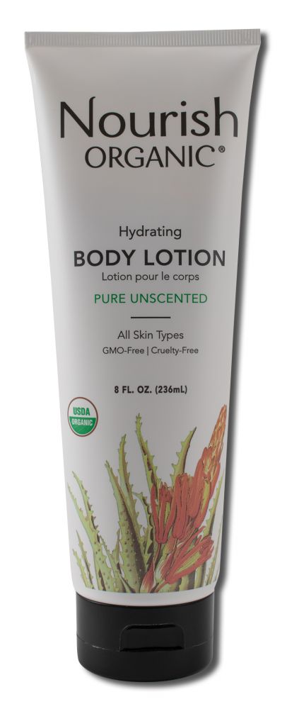 Nourish Cleansers & Scrubs Unscented Body Lotion 8 oz