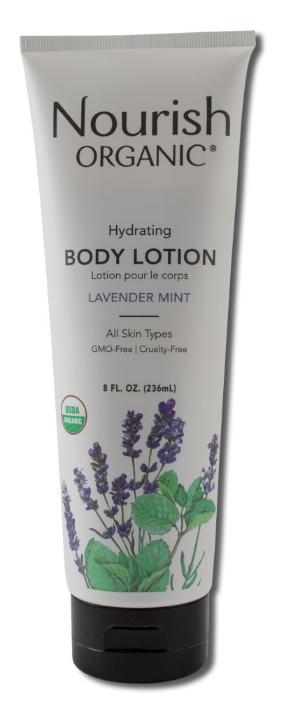 Nourish Cleansers & Scrubs Lavender Mint Body Lotion 8 oz
