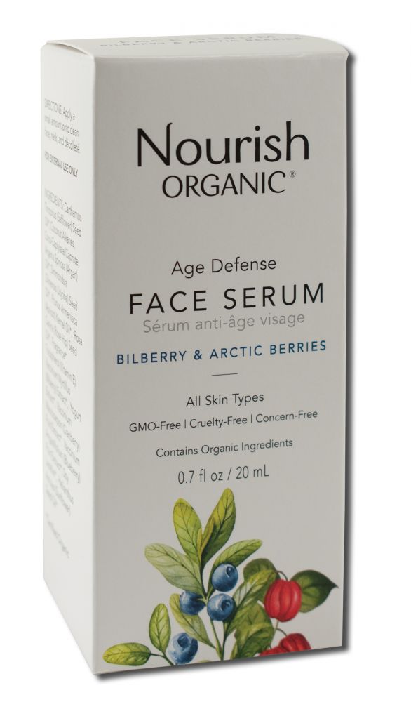 Nourish Age Defense Face Serum .7 oz