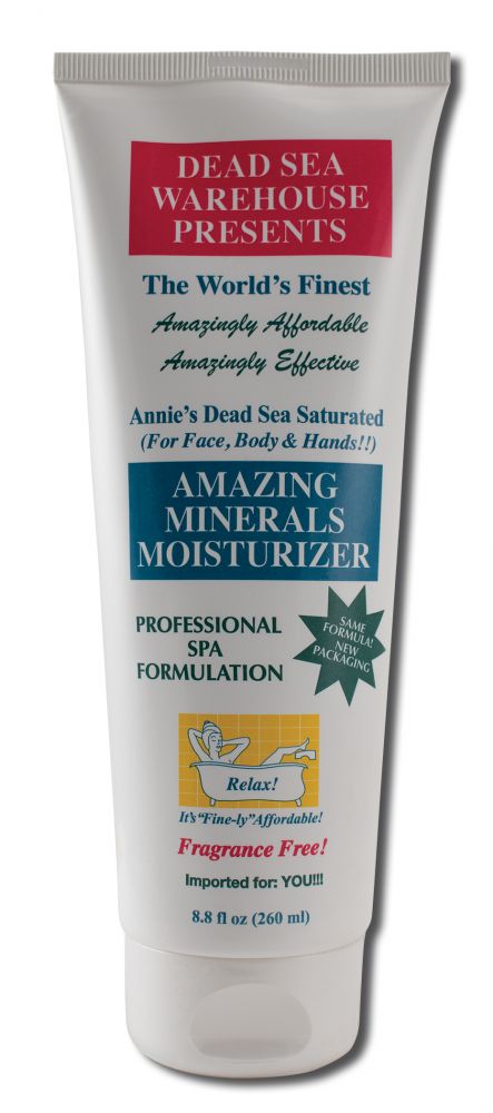 DEAD SEA WAREHOUSE, INC. Amazing Minerals Face & Body Care Moisturizer 8.8 oz