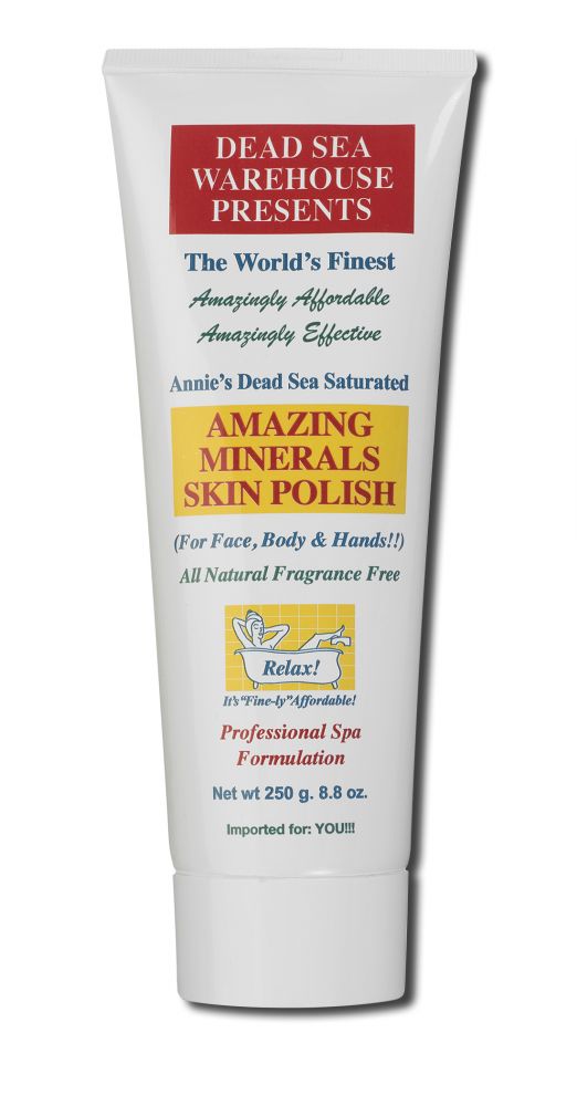 DEAD SEA WAREHOUSE, INC. Amazing Minerals Face & Body Care Skin Polish 8.8 oz