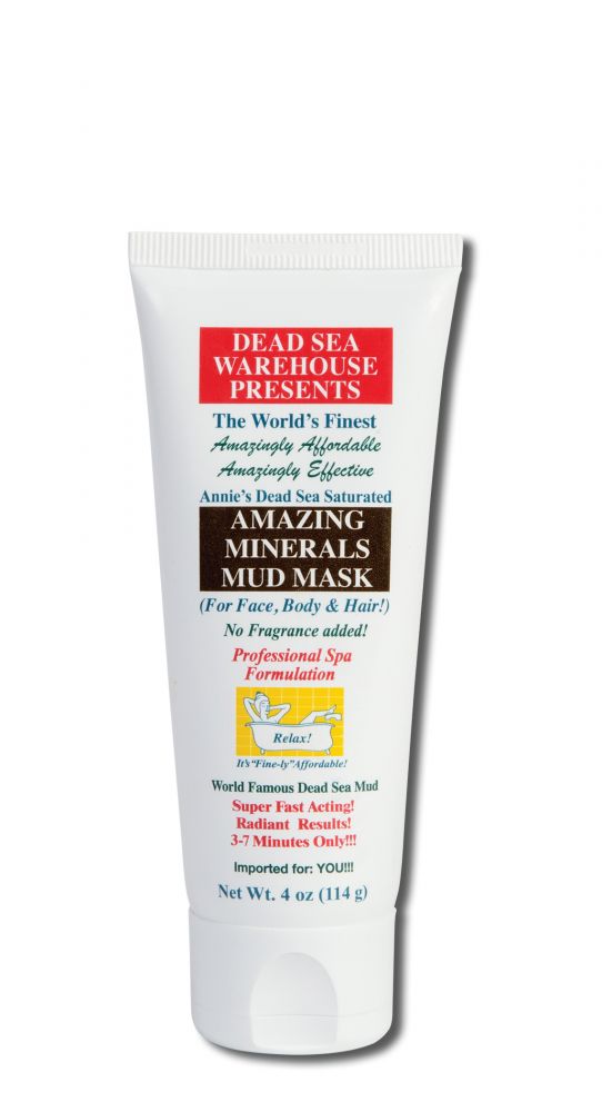 DEAD SEA WAREHOUSE, INC. Amazing Minerals Face & Body Care Mud Mask 4 oz