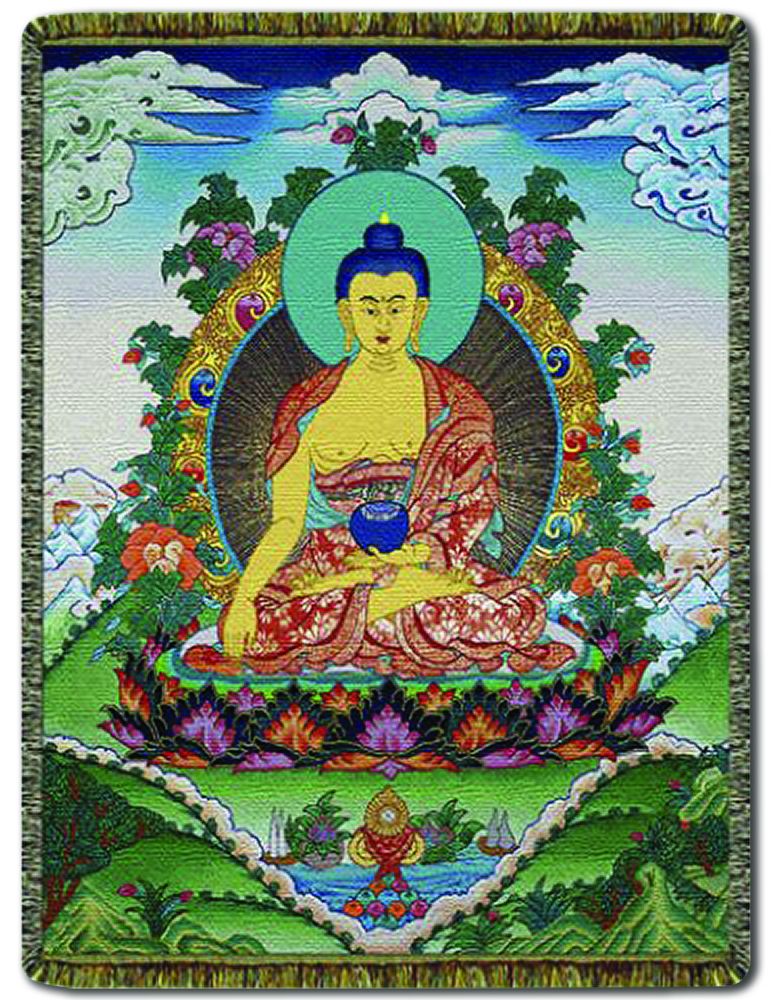 CIRCLES OF LIGHT CIRCLES OF LIGHT TAPESTRY THROW 68 X 48 Shakymuni