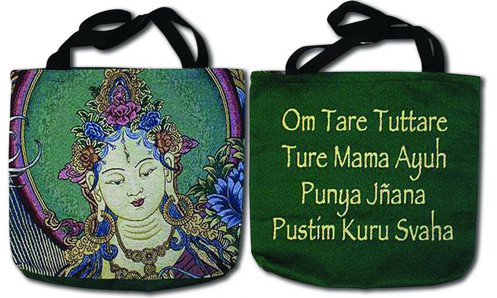 CIRCLES OF LIGHT CIRCLES OF LIGHT TOTE 16 X 15 X 8 White Tara