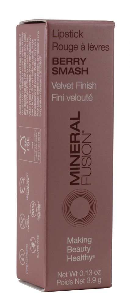 Mineral Fusion Lips Lipstick Berry Smash .13 oz