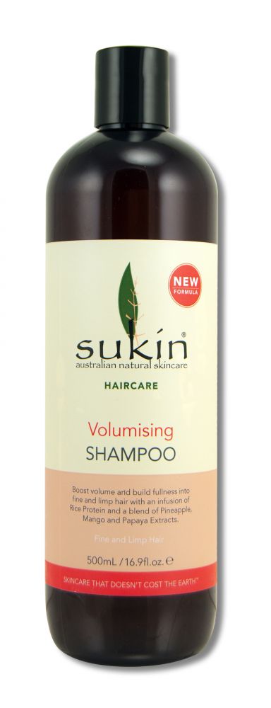Sukin Signature Hair Care Volumising Shampoo 16.9 oz