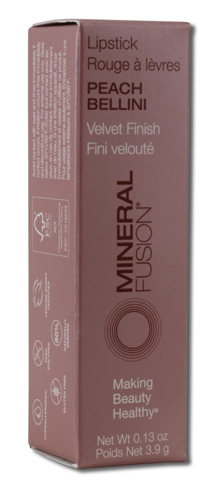 Mineral Fusion Lips Lipstick Peach Bellini .13 oz