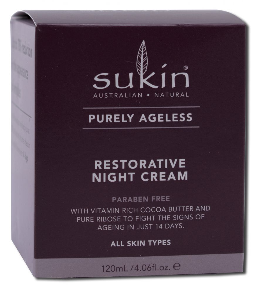 Sukin Purely Ageless Face Restorative Night Cream 4.06 oz
