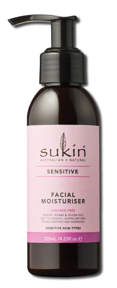 Sukin Sensitive Face Facial Moisturiser 4.23 oz