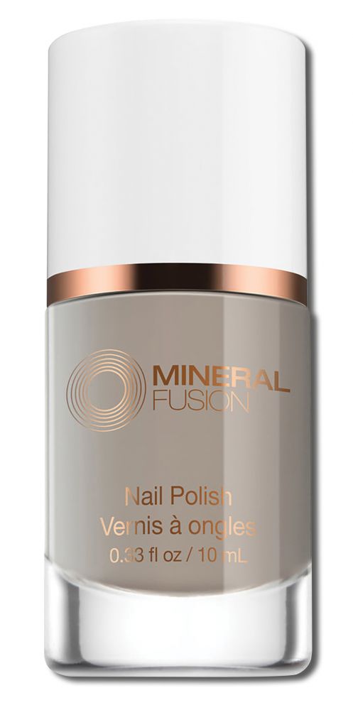 Mineral Fusion Nail Polish Pearl Grey .33 oz