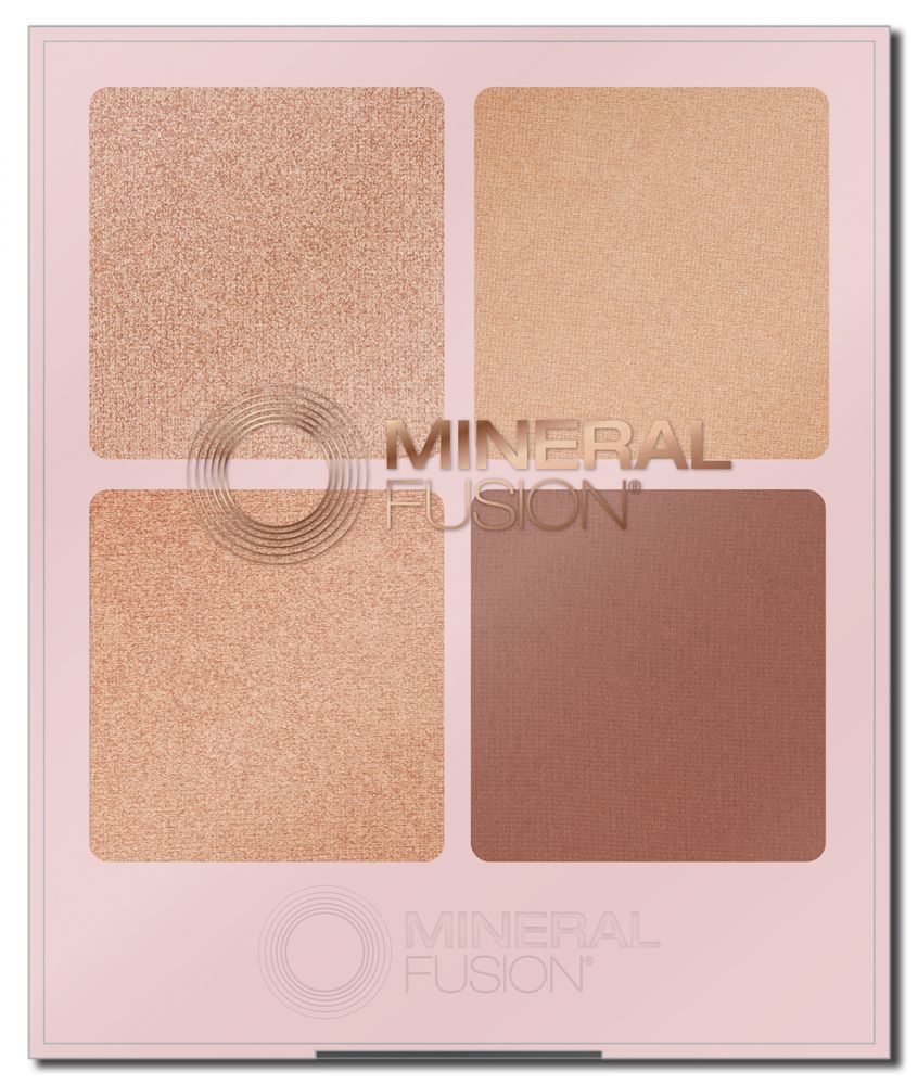 Mineral Fusion Eyes Bronzer Palette Pool Party .45 oz