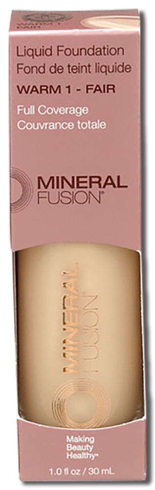 Mineral Fusion Face Liquid Foundation Warm 1 1 oz