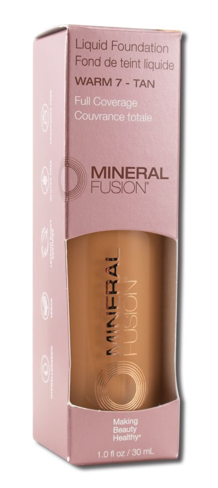 Mineral Fusion Face Liquid Foundation Warm 7 1 oz