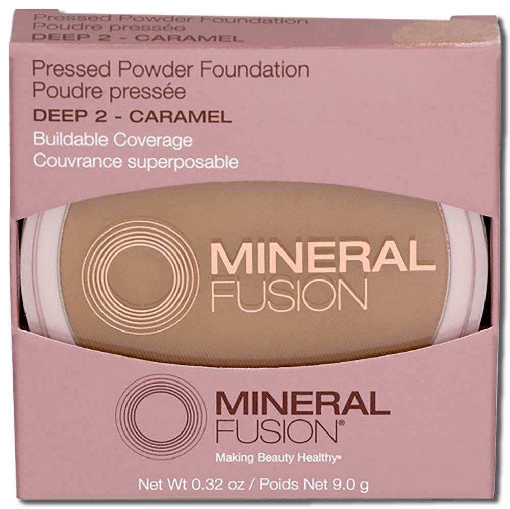 Mineral Fusion Face Pressed Powder Foundation Deep 2 .32 oz