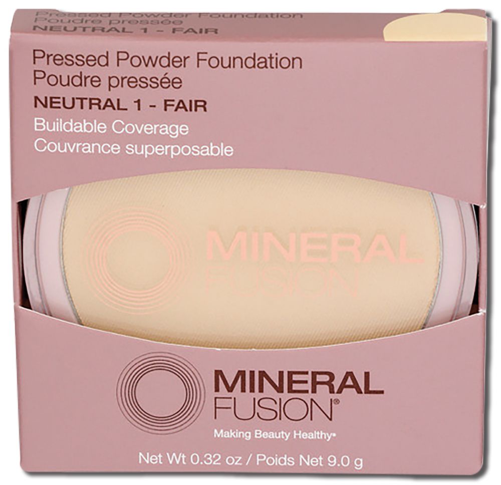 Mineral Fusion Face Pressed Powder Foundation Neutral 1 .32 oz