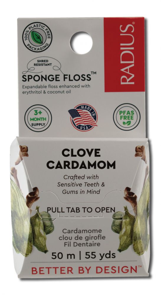 Radius Silk Floss Organic Clove Cardamom 55 yd