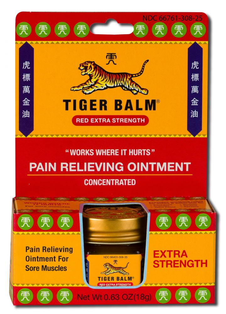 Tiger Balm Red (extra strength) Red .63 oz