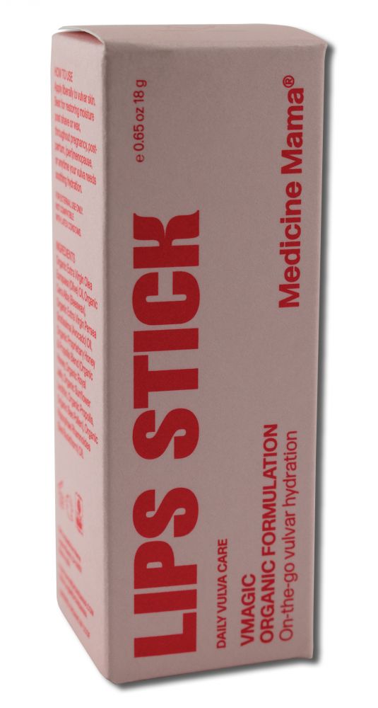 Medicine Mamas Apothecary Skin Cream Lips Stick Vulva Balm .65 oz