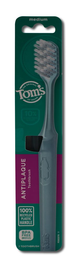 Toms of Maine Shaving Creams Antiplaque Medium Toothbrush