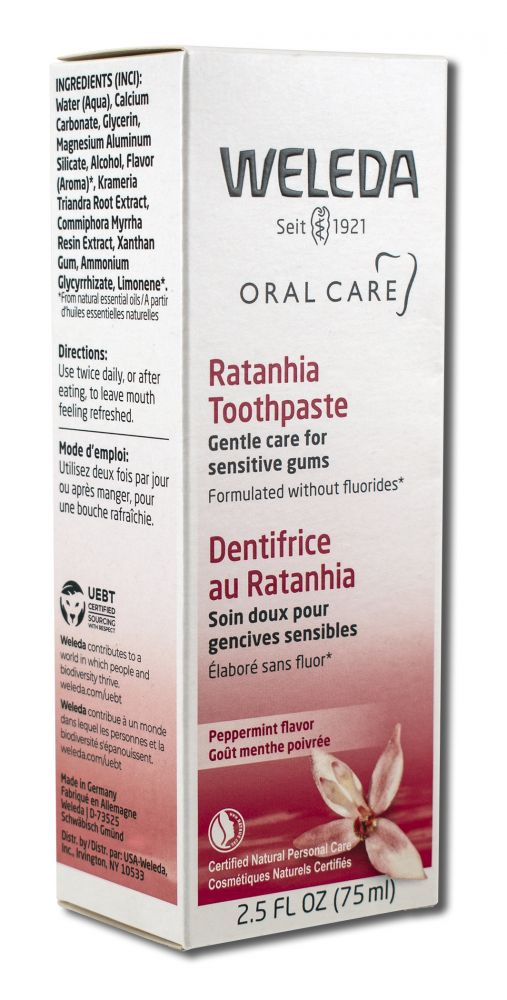 Weleda Mouth Care Products Ratanhia 3.3 oz
