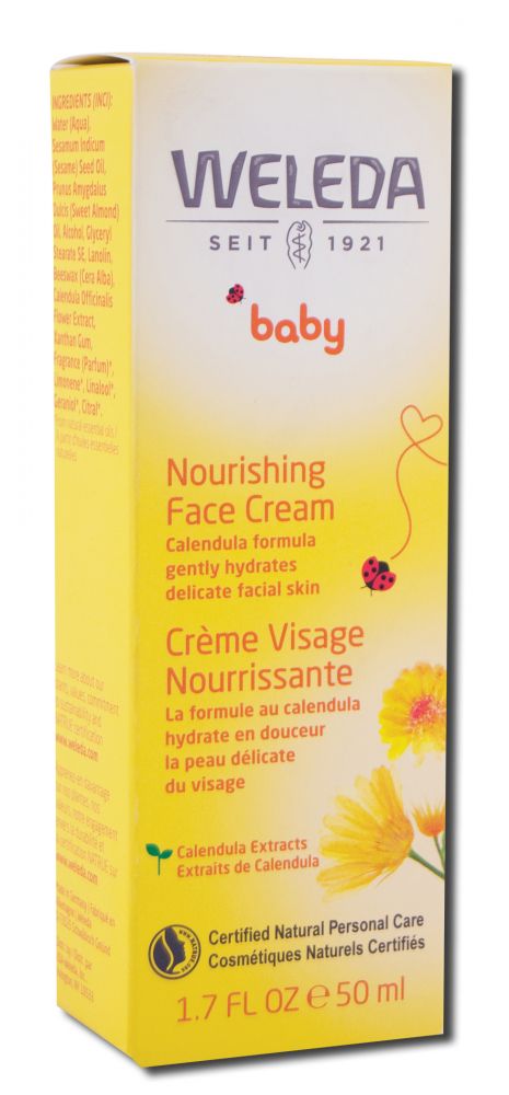 Weleda Baby Care Products Nourishing Face Cream 1.7 oz