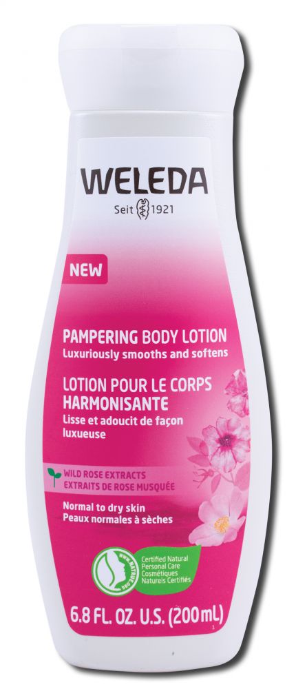 Weleda Body Care Products Pampering Body Lotion 6.8 oz