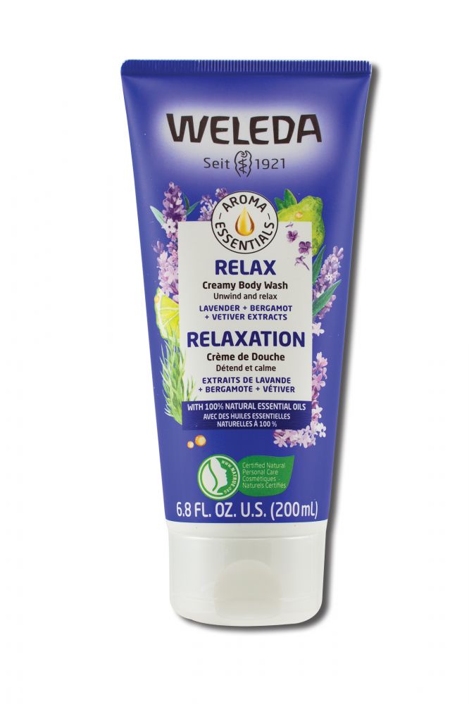 Weleda Body Care Products Relax Creamy Body Wash 6.8 oz