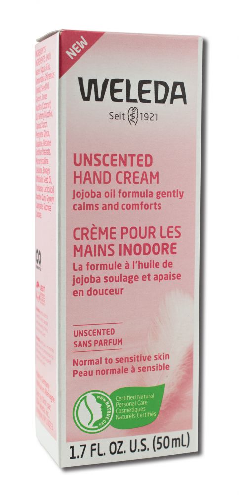 Weleda Body Care Products Unscented Hand Cream 1.7 oz