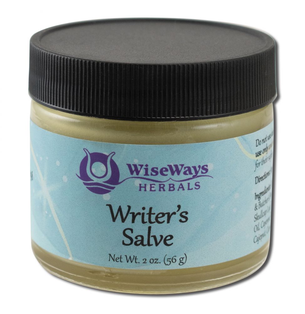 WiseWays Herbals Salves for Natural Skin Care Writers Salve 2 oz