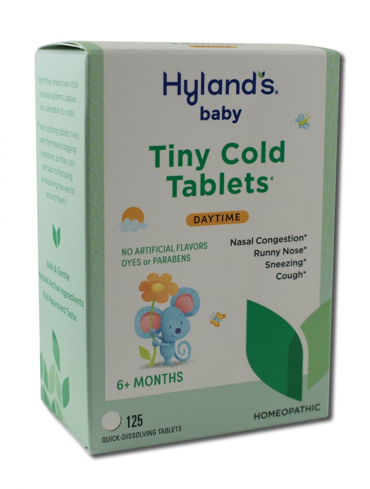Hylands Standard Homeopathics Remedies For Children Tiny Cold Tab 125 ct