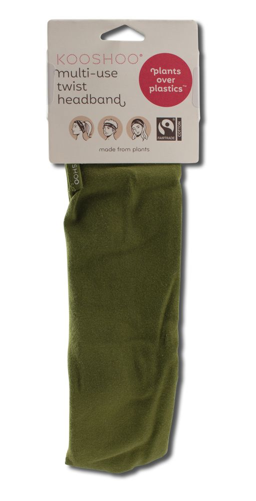 KOOSHOO Twist Headbands Olive Branch Twist Headband