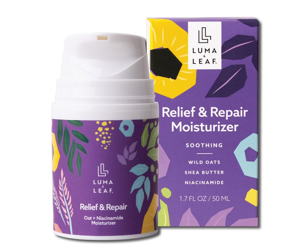 LUMA & LEAF LUMA & LEAF FACIAL CARE Relief & Repair Moisturizer 1.7 oz