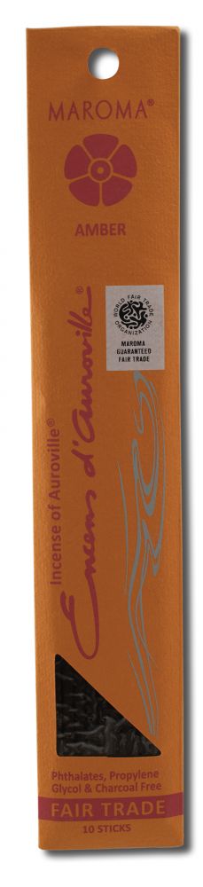Maroma USA Encens Dauroville Incense Amber 10 pk