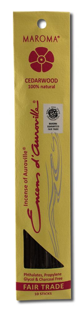Maroma USA Encens Dauroville Incense Cedarwood 10 pk