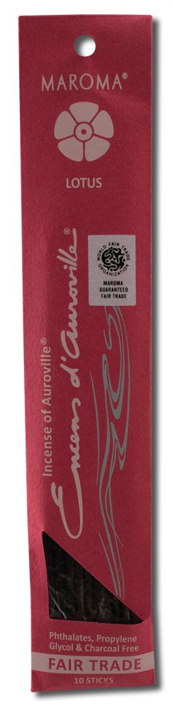 Maroma USA Encens Dauroville Incense Lotus 10 pk