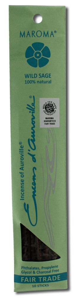 Maroma USA Encens Dauroville Incense Wild Sage 10 pk