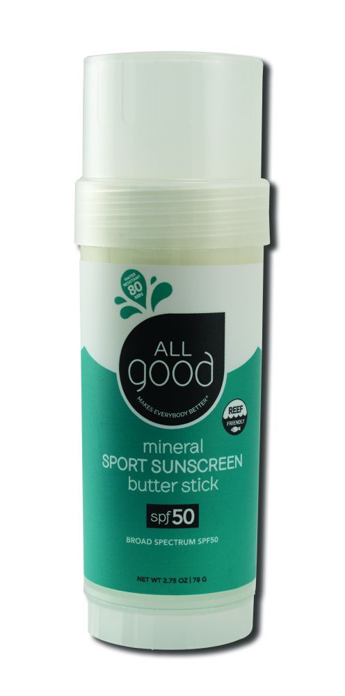 ALL GOOD ALL GOOD SUN CARE Butter Stick Sport Sunscreen SPF 50+ 2.75 oz