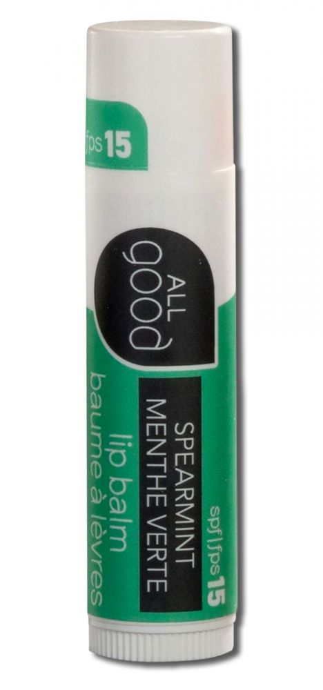 ALL GOOD Lip Balm Spearmint SPF 15 18 pc