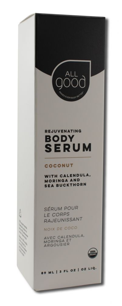 ALL GOOD BODY CARE Organic Coconut Body Serum 3 oz