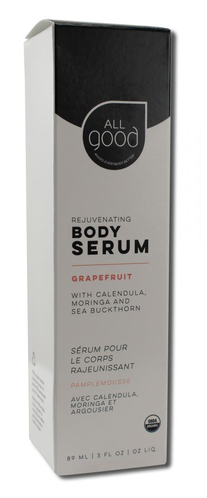 ALL GOOD BODY CARE Organic Grapefruit Body Serum 3 oz