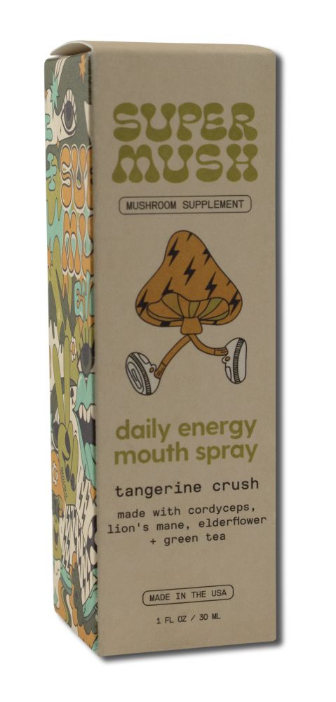SuperMush Supermush Mouth Spray Daily Energy 1 oz