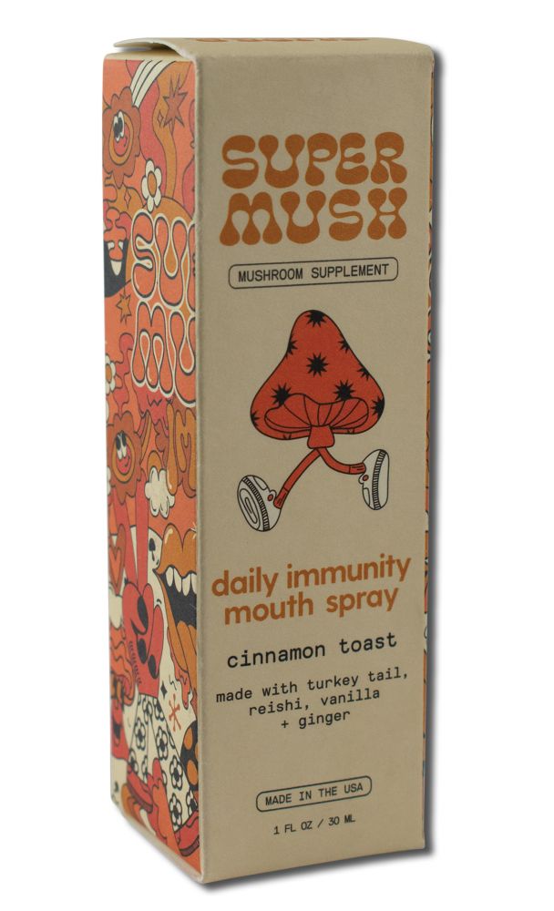 SuperMush Supermush Mouth Spray Daily Immunity 1 oz