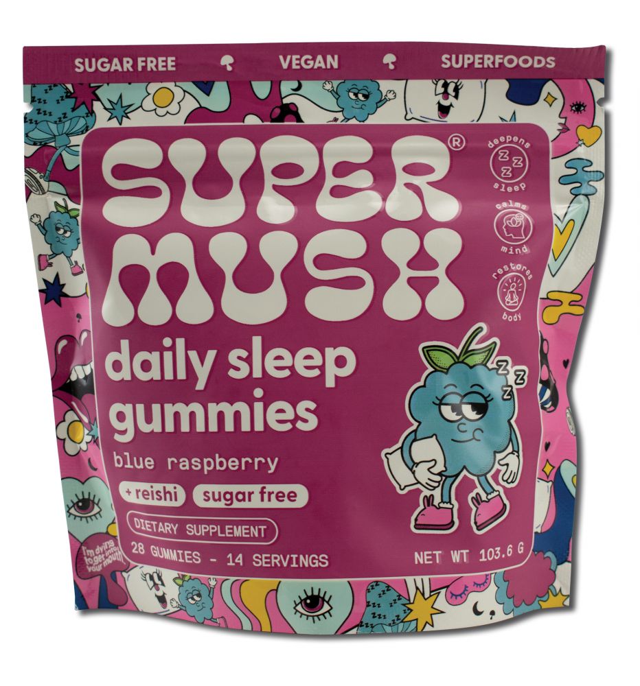 SuperMush Gummies Daily Sleep Gummies 28 ct