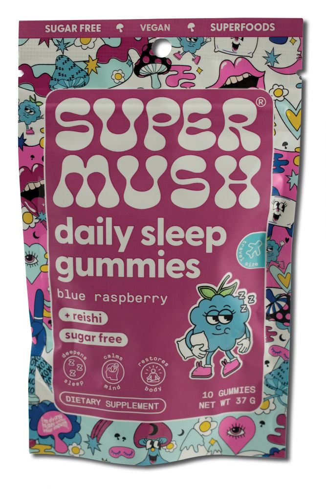 SuperMush Gummies Daily Sleep Gummies 10 ct
