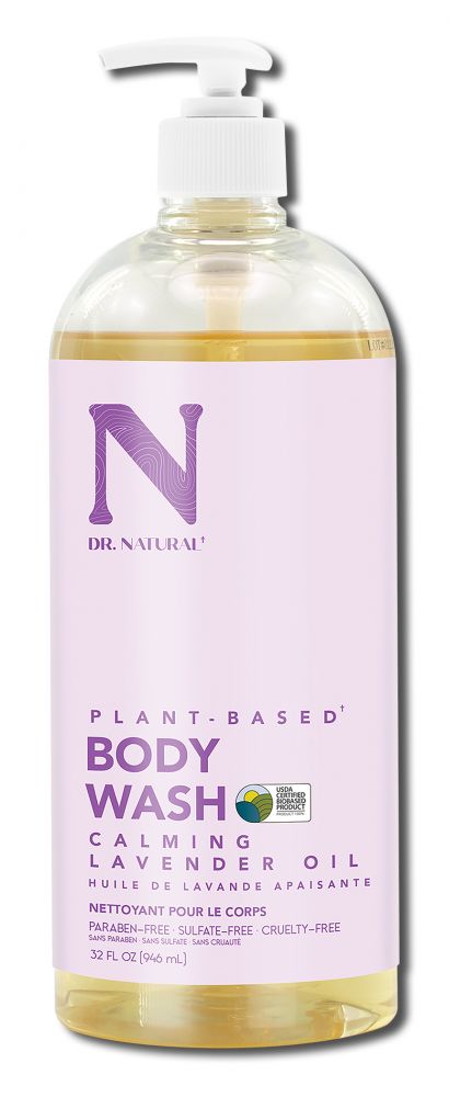 Dr. Natural Body Care Calming Lavender Oil Bodywash 32 oz