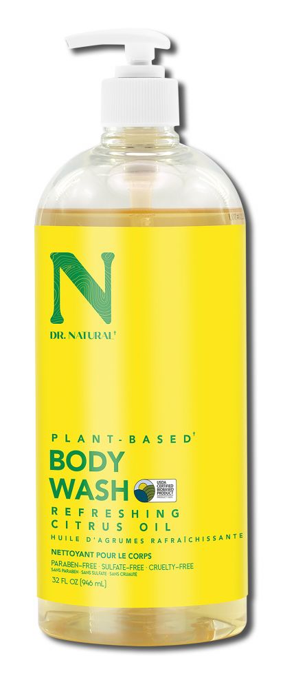 Dr. Natural Body Care Refresh Citrus Bodywash 32 oz