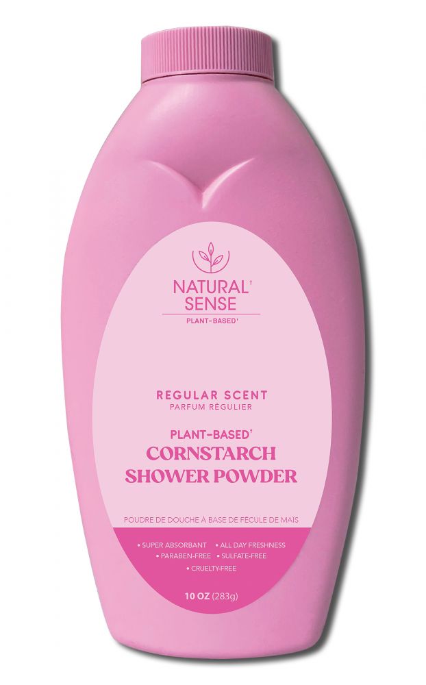 Dr. Natural Body Care Natural Sense Shower Powder Regular 10 oz